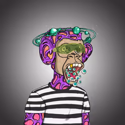 Trippin Ape Bayc #9757