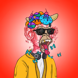 Trippin Ape Bayc #9754