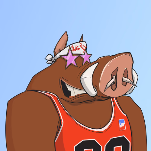 Angry Boar #8036