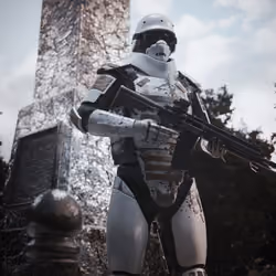 Uncommon 1 Commonwealth Trooper #1717