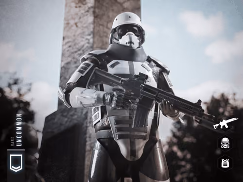 Uncommon 1 Commonwealth Trooper #1606