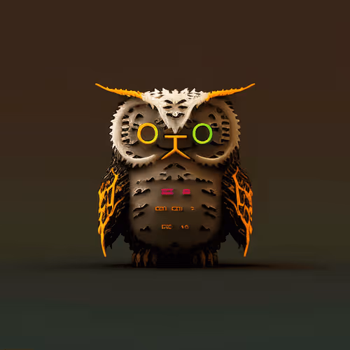 Ascii Owls 3d