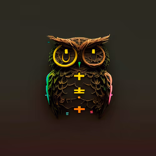 Ascii Owls 3d