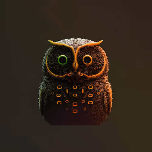 Ascii Owls 3d