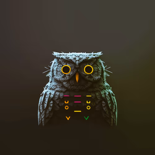 Ascii Owls 3d