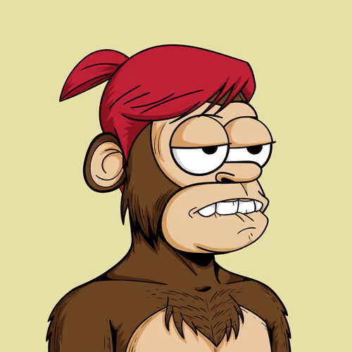Simp Ape Yacht Club #4974