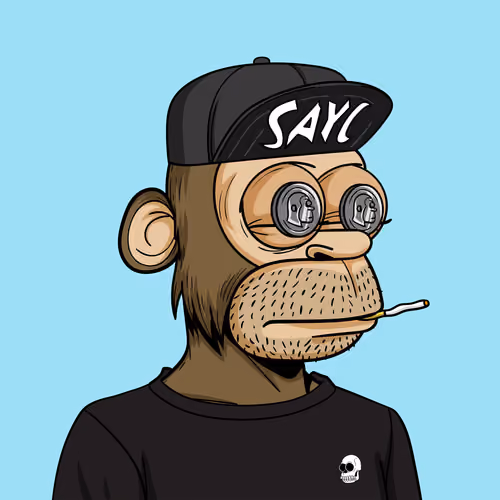 Simp Ape Yacht Club #1068