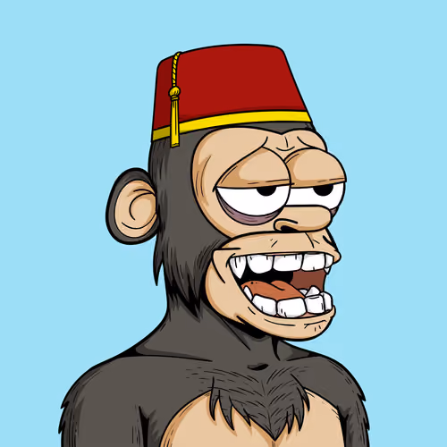 Simp Ape Yacht Club #9109