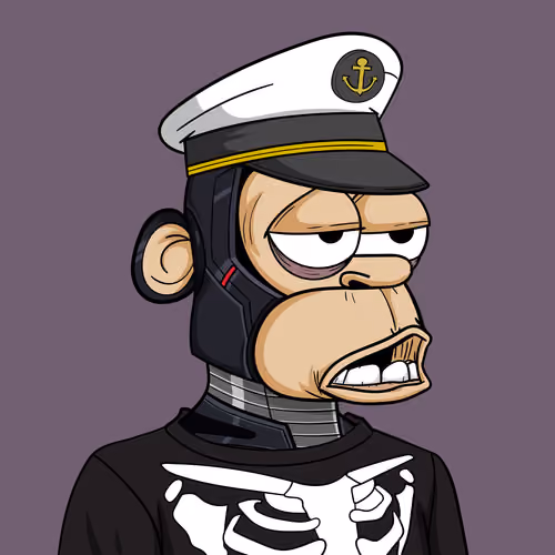 Simp Ape Yacht Club #6345