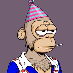 Simp Ape Yacht Club #8320