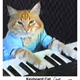 Autographed Keyboard Cat Headshot
