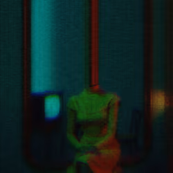 Outside the mirror
