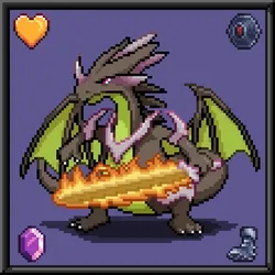 CryptoBeasts Dragoon #1030