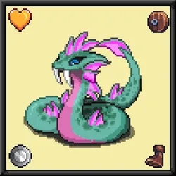 CryptoBeasts Basilisk #358