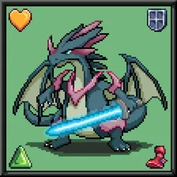 CryptoBeasts Dragoon #8052