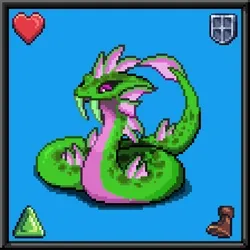 CryptoBeasts Basilisk #9344