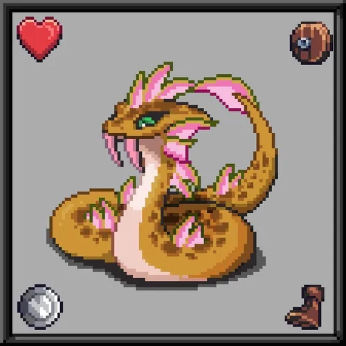 CryptoBeasts Basilisk #8392