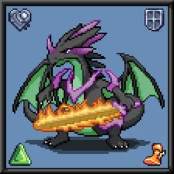 CryptoBeasts Dragoon #6009