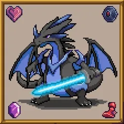 CryptoBeasts Dragoon #2039