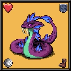 CryptoBeasts Basilisk #7350
