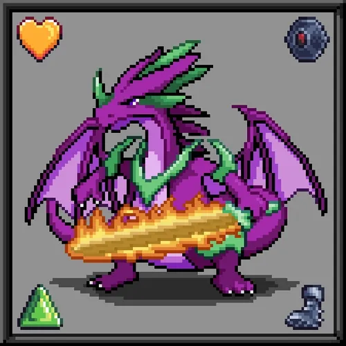 CryptoBeasts Dragoon #3068