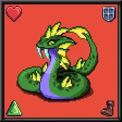 CryptoBeasts Basilisk #8373