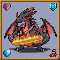 CryptoBeasts Dragoon #8069