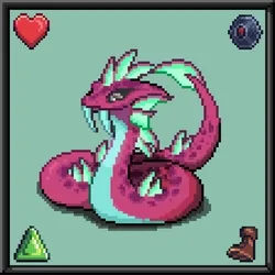 CryptoBeasts Basilisk #3388
