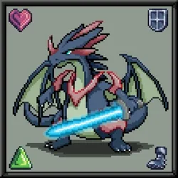 CryptoBeasts Dragoon #4092