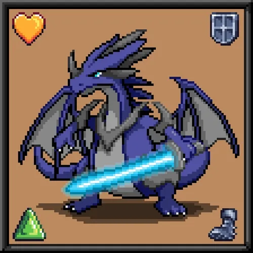 CryptoBeasts Dragoon #8083