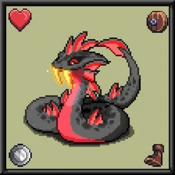 CryptoBeasts Basilisk #9317