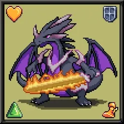 CryptoBeasts Dragoon #1071