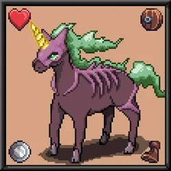 CryptoBeasts Nightmare #6987