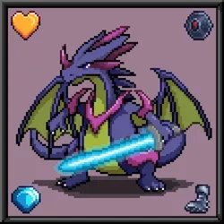 CryptoBeasts Dragoon #7016