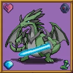 CryptoBeasts Dragoon #4093