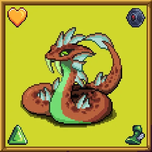 CryptoBeasts Basilisk #6343