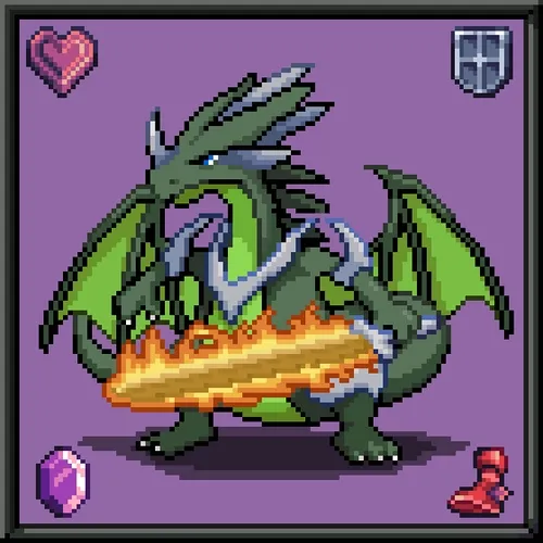 CryptoBeasts Dragoon #3060