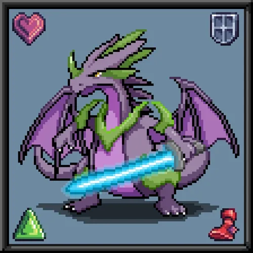 CryptoBeasts Dragoon #4054