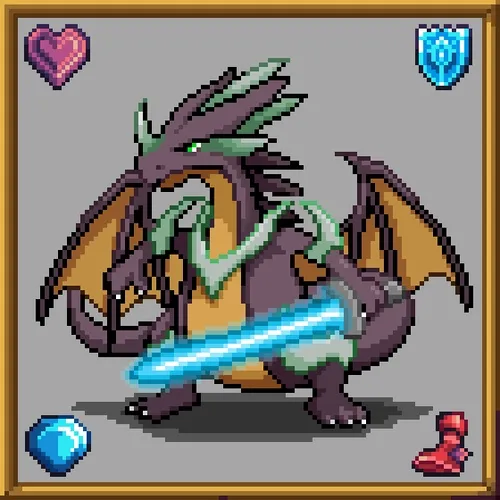 CryptoBeasts Dragoon #4091