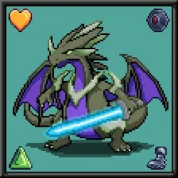 CryptoBeasts Dragoon #5080