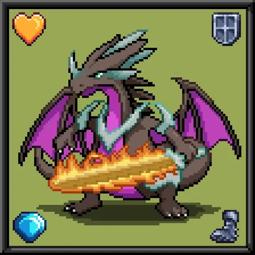 CryptoBeasts Dragoon #2021