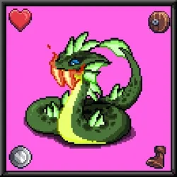 CryptoBeasts Basilisk #9370