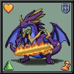 CryptoBeasts Dragoon #2047