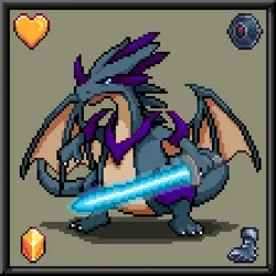 CryptoBeasts Dragoon #2095