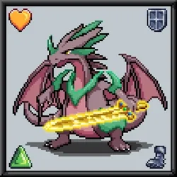CryptoBeasts Dragoon #4064