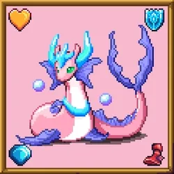 CryptoBeasts Meluna #2243