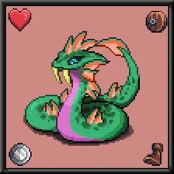CryptoBeasts Basilisk #9321