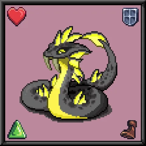 CryptoBeasts Basilisk #7385