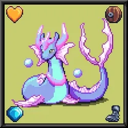 CryptoBeasts Meluna #5241