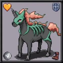 CryptoBeasts Nightmare #2944